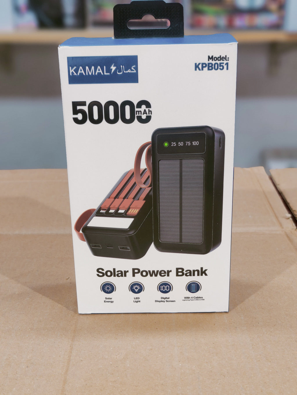 Kamal 50000mAh Solar Power Bank KPB051