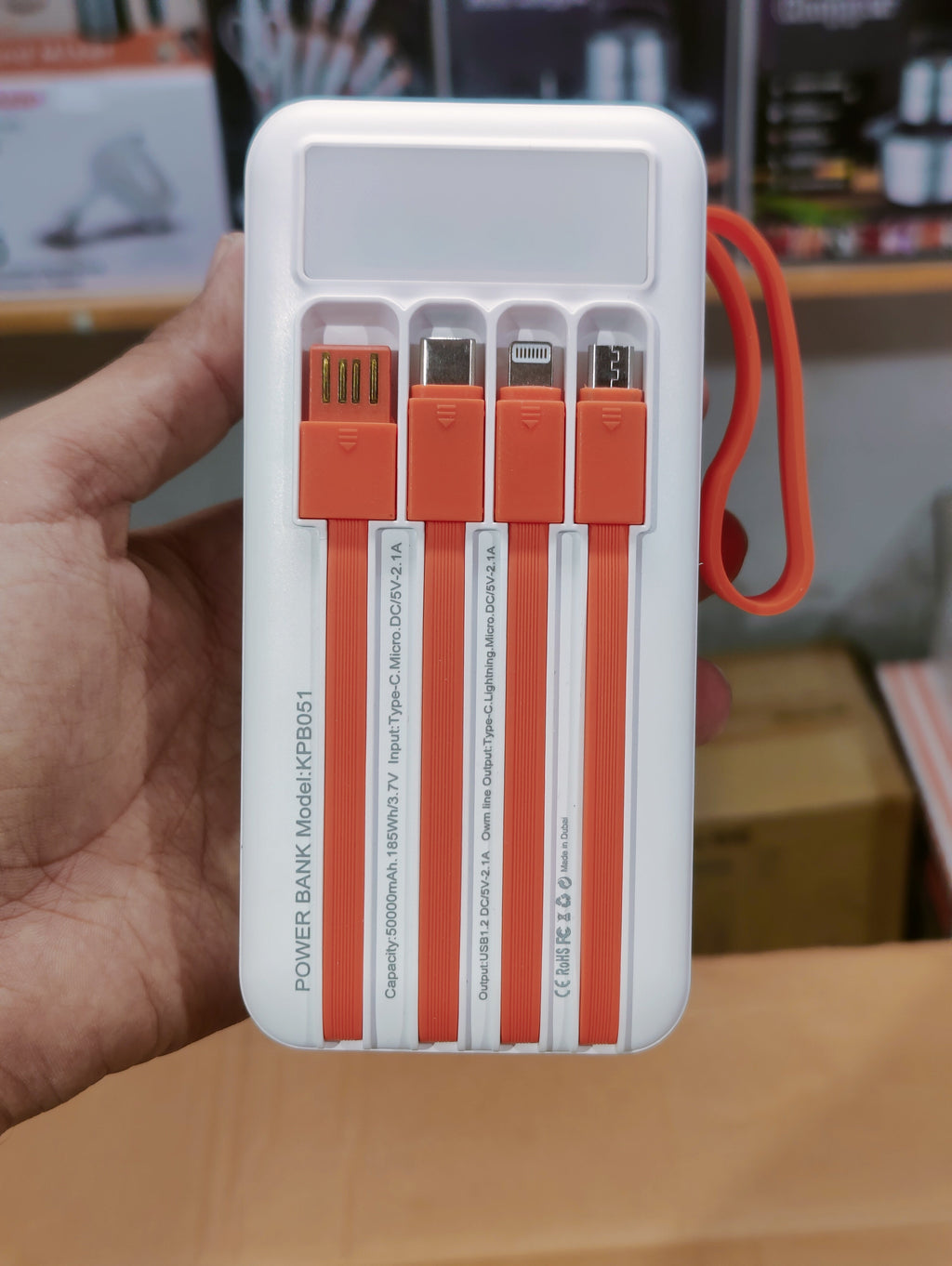 Kamal 50000mAh Solar Power Bank KPB051