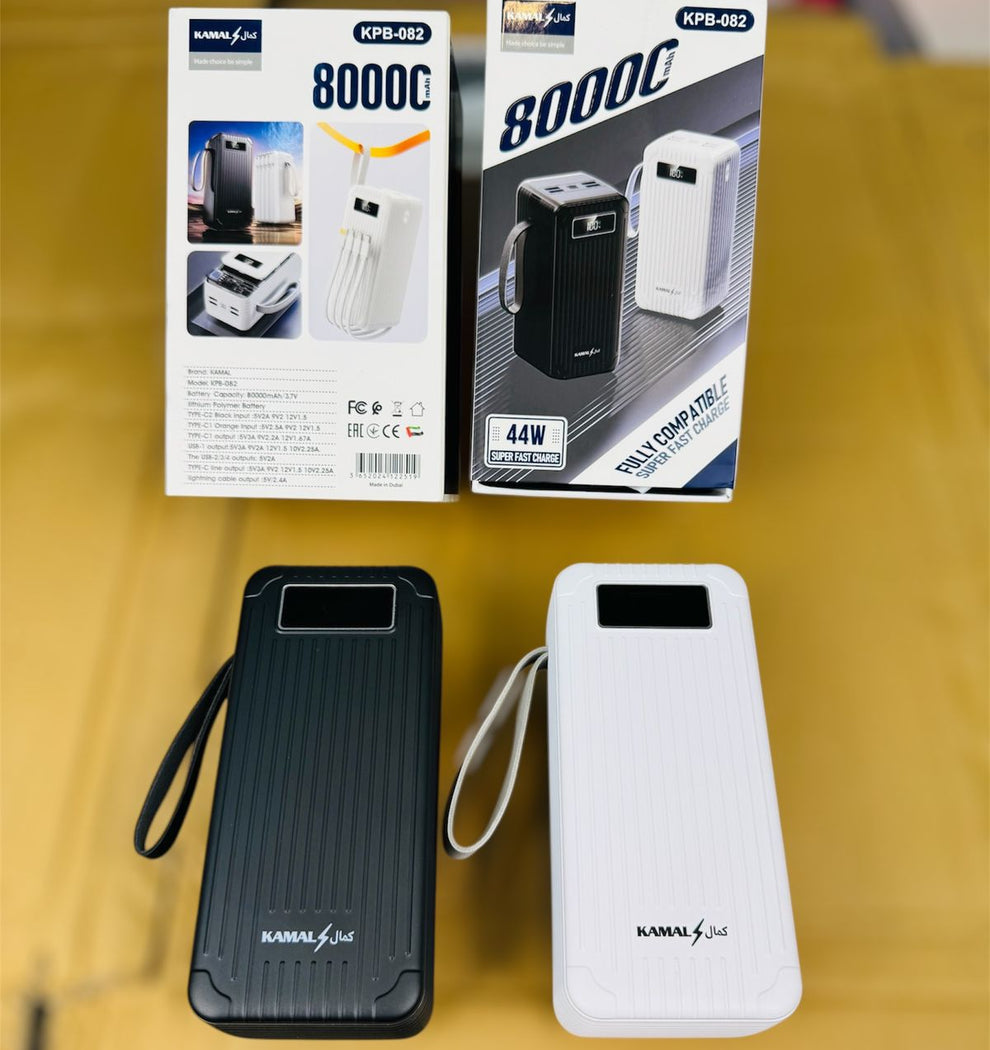 Kamal 80000 mah Power Bank