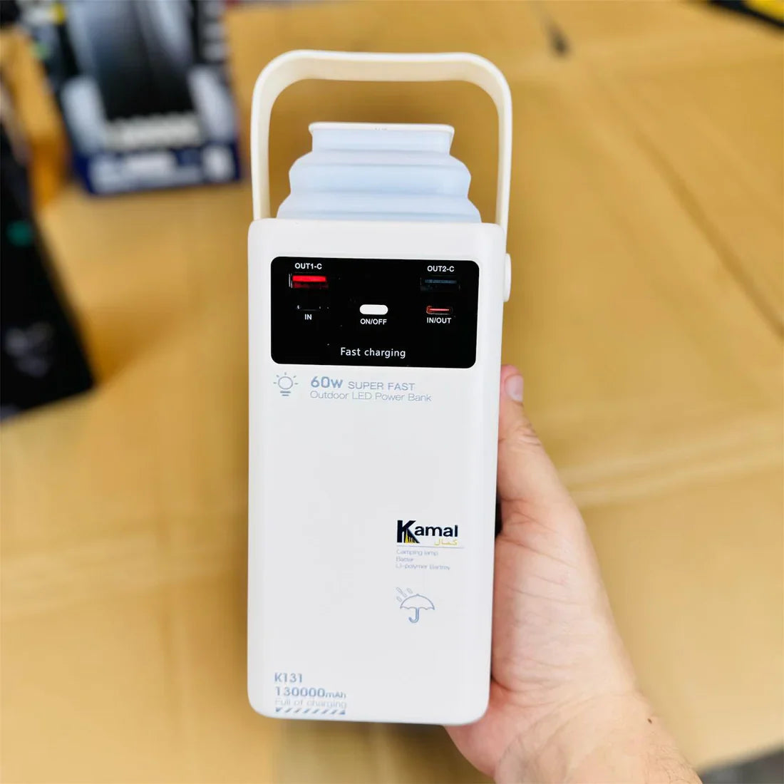 Kamal 1300000mAh Power Bank