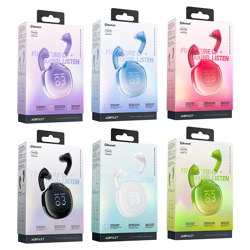 ACEFAST Crystal color (Air) TWS headset