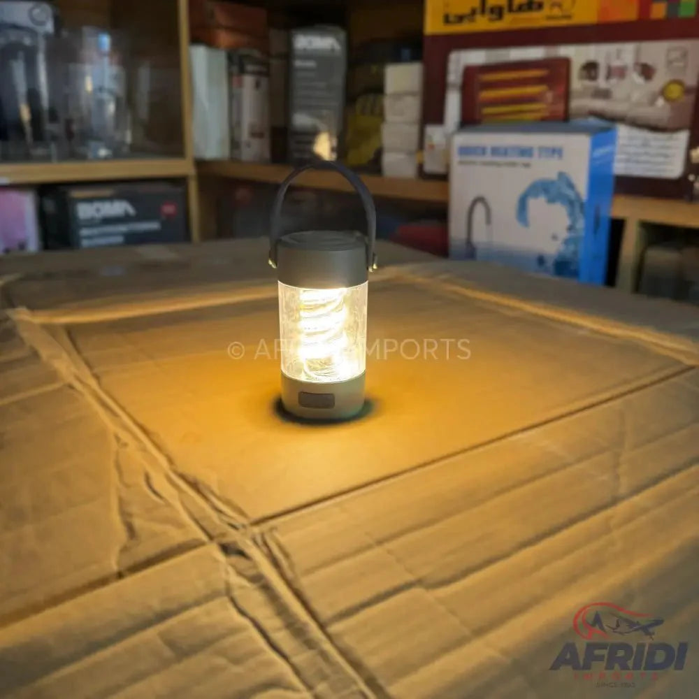 Camping Light With Bluetooth Speaker
